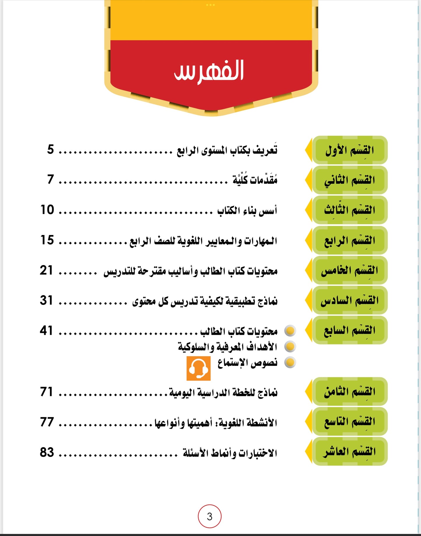 Noor Al-Arabiya Level 4 (4th Grade) Teachers Guide