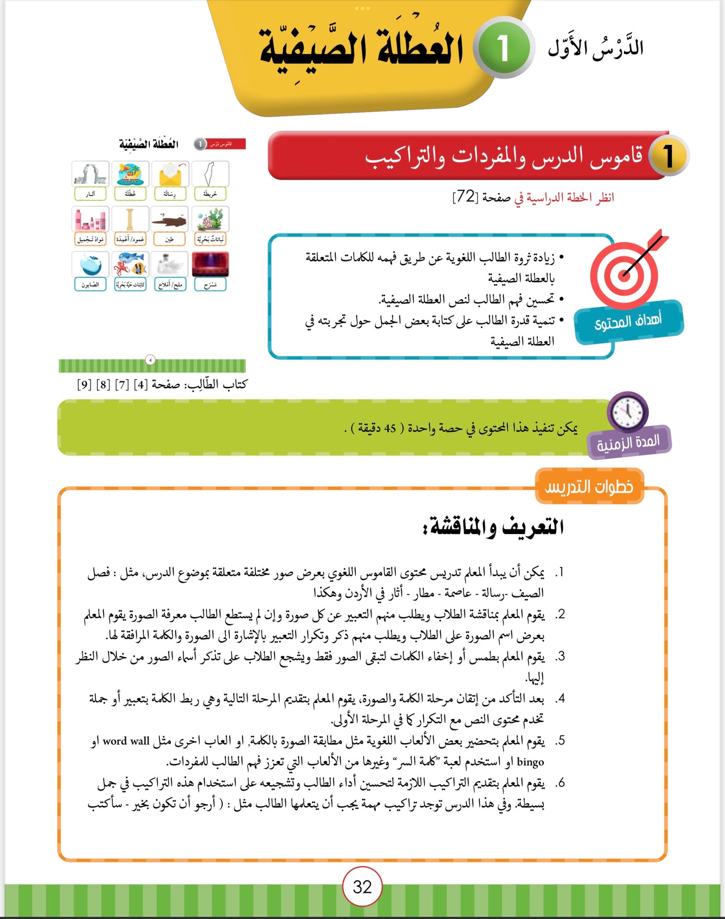 Noor Al-Arabiya Level 4 (4th Grade) Teachers Guide